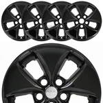 Black 16" Wheel Skins For Kia Soul 2014-16 Hub Caps Covers Fits Alloy Rims. Fixed Price $79.99.