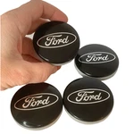 Ford Wheel Center Set 4X Silver On Black Emblem Hubcaps Replacement Covers. Fixed Price $19.99.