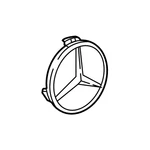 Genuine Mercedes-benz Oe Hub Cap 000-400-45-00-7756. Fixed Price $394.16.