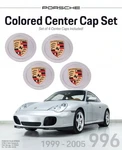 Genuine Porsche 996 Carrera Wheel Center Hub Cap Colored 993361303109A1. Fixed Price $289.95.