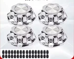 4PCS Chrome Wheel Center Hub Caps Fit 01-07 Silverado Gmc Sierra 1500/2500 16". Fixed Price $99.99.