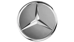 Genuine Mercedes-benz Hub Cap Raised Star Titanium Grey 220-400-01-25-9771. Fixed Price $19.72.