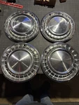 X 1958 Plymouth 14" Belvedere Christine Hubcaps Good Condition 1828404 Rare!. Fixed Price $250.00.