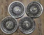 1980 Chevrolet Carpice 15" Wire Wheel Hubcaps 3124B Set Of Oem Gm. Fixed Price $329.99.