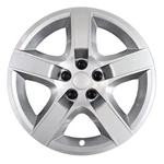 For Chevy Malibu 2008-2012 Cci 17" 5-SPOKE Silver Wheel Covers. Fixed Price $60.79.