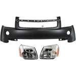 Bumper Cover + Headlight Set Halogen For 2007-2009 Chevrolet Equinox Ls Ltz. Fixed Price $428.09.