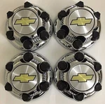 4 Pcs 2000 - 2010 CHEVY1500 Truck Van 16" 17" Lug Chrome Wheel Center Cap New. Fixed Price $49.99.