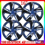 16" Wheel Covers Full Rim Snap Hubcaps For 2016 2017-2025 Honda Civic Sedan. Fixed Price $55.99.