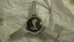 05-14 Mustang Center Hubcap Ford Chrome Cobra Spinner Knock Off 1PC Used. Fixed Price $32.95.