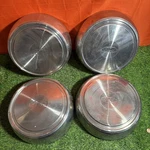4 92-07 Ford Econoline E-250 E-350 Dog Dish Hubcaps F2UA-1130-UA E250 E350 Dent. Fixed Price $99.99.
