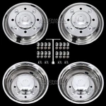 2019-2026 Chevy 4500 5500 6500 Hd 19.5" X 6.75 8 Lug Wheel Simulators Rim Covers. Fixed Price $379.99.