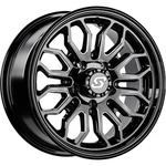 Sedona Onyx Wheel 14X7 4/156 +10MM Blk/machined A-S26M-47056+10. Fixed Price $183.21.