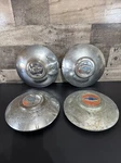 1949 1950 Chevrolet Chevy Belair Coupe Sedan 9.5 Dog Dish Wheel Hubcaps. Fixed Price $79.99.