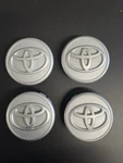 Toyota Yaris Prius Corolla Oem Wheel Center Caps Silver 42603-52110/130 Texture. Fixed Price $35.00.
