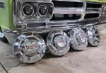 Gmc 3/4 Ton Dog Dish Hubcaps C20 Stainless Steel C10 Chevy Chevrolet Truck 67-77. Fixed Price $245.00.