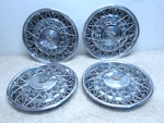 1975-1981 Cadillac Calais / Deville Fleetwood Oem 15" Wire Hubcap Set #2FL-18. Fixed Price $500.00.