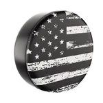 Moonet Spare Tire Cover For 15INCH/L Diameter 27"-29", Black-white. Fixed Price $27.99.