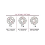 Baer Brakes 2000006 Aluminum Wheel Spacers 7/8" Thick 4X100 4X108 4X4.5 Pair. Fixed Price $85.72.