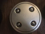 85-93 Ford Mustang, Bronco Wheel Center Cap, Scuffed, #E1ZC-1A096-BA. Fixed Price $18.00.
