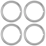18' 1/2' Deep Chrome Wheel Trim Rings - Upgrade Your Auto XIEUH497. Fixed Price $81.32.