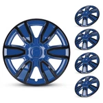 15 Inch Wheel Rim Cover Hubcaps Universal Snap On Set Of 4 Black Blue. Fixed Price $82.99.