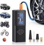 Hafuloky Tire Inflator Portable Air Compressor 180PSI & 20000MAH P008 - Black. Fixed Price $46.75.