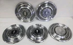 Set Of 1975-76 Pontiac Bonnevile Catalina 15INCH Stainless Steel Hub Caps Oem. Fixed Price $130.00.