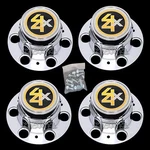 Chevy Gmc 4X2 6 Lug 15X8 15" Truck Rally Wheel Center Caps Bolt On Hubs 2WD. Fixed Price $84.99.