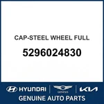 1994 Hyundai Excel Cap-steel Wheel Full Oem New 5296024830. Fixed Price $80.85.