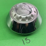 (1) Unknow Wheels Polished Center Cover Hubcap 2 5/8. Fixed Price $17.00.