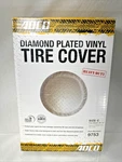 Adco 9753 Silver Diamond Plated Steel Vinyl Spare Tire Cover C, (fits 31 1/4"). Fixed Price $53.99.