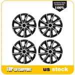 4 X 15" Universal Wheel Kit Plastic Black&silver Rim Covers For All Makes. Fixed Price $41.39.