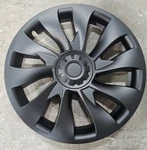 (qty 4) Deao 18" Turbine Cyclone Hub Caps Matte Black 10 Spokes, 758503095699. Fixed Price $75.59.