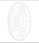 Genuine Gm 9594229 Wheel Cover Center Cap 2004-08 Chevrolet Malibu. Fixed Price $80.00.