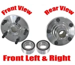 Front Left & Right Wheel Hub Bearings For Acura Tsx 09-14 Honda Accord 08-12. Fixed Price $136.00.