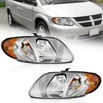 Weelmoto Headlights For 2001-2007 Dodge Grand Caravan/chrysler Town & Country. Fixed Price $67.88.