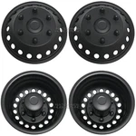 4 Fits Sprinter Van 2007-2026 Black 16" Wheel Simulators Dually Rim Covers. Fixed Price $299.99.