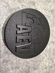 Aev 1551785F-2 Black Center Cap. Fixed Price $10.00.