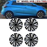 4 Pack 16" Inch Wheel Covers Snap On Full Hub Caps Fit For R16 Tire & Steel Rim. Fixed Price $35.98.