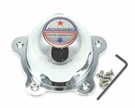 New American Racing Torq Thrust Wheel Rim Center Cap Chrome 1055001 2-1/4". Fixed Price $22.00.