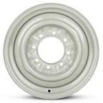 New Wheel 1978-1991 Ford F250 16 Inch Powder-coated Silver Steel Rim. Fixed Price $144.65.