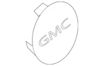 Genuine Button Style Center Cap With Gmc Logo 09597360. Fixed Price $26.90.