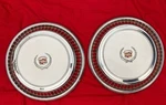 Cadillac Eldorado Wheel Cover Hubcap White Set Of 2 1976 1977 1978 1974 75 Oem. Fixed Price $399.99.