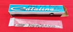 Pontiac 1961 Catalina Door Emblems Pair Re-chromed Gm Trim. Fixed Price $150.00.