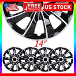 Inch Wheel Covers Set Of 4PCS Snap On Full Hub Caps Fit R14 Tire & Steel Rim. Fixed Price $42.99.