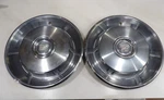 Pair 1966 1967 Cadillac Deville Fleetwood 15" Vented Hubcaps Wheel Covers Oem. Fixed Price $44.99.