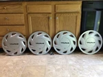 (4) Oem 1992-95 Ford Taurus 15" Screw-on Hubcaps Wheel Covers #903 F2DZ1130H. Fixed Price $219.00.