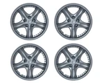 Universal Hub Cap Wheel Cover Abs Skins 919 14 Inch Silver -set Of. Fixed Price $50.99.