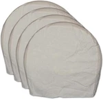 Rv Trailer Wheel Tire Covers For Painting XL(30-32IN), Silver. Fixed Price $39.89.