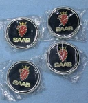 Saab Oem Genuine Center Caps 12775052 New Unopened. Fixed Price $64.95.